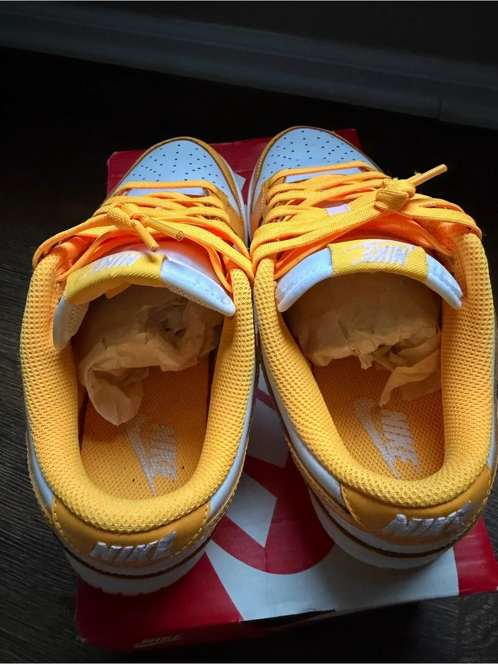 Nike Dunk Low Orange Women's Size 7 | Mint Condition | OG Box